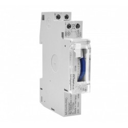 Meh.prog.kell 230VAC 16A, akuga(100h),15min intervall