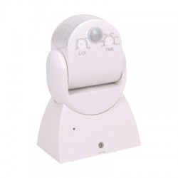 Motion detector IP65 Ø 12m max 1200W 180/360º