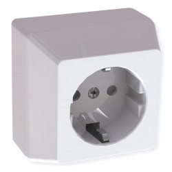 Schuko socket IP20 Egant