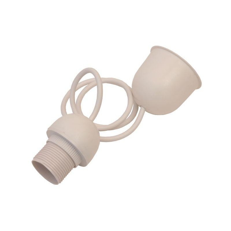 Lambijuhe pesaga valge E27 max 60W