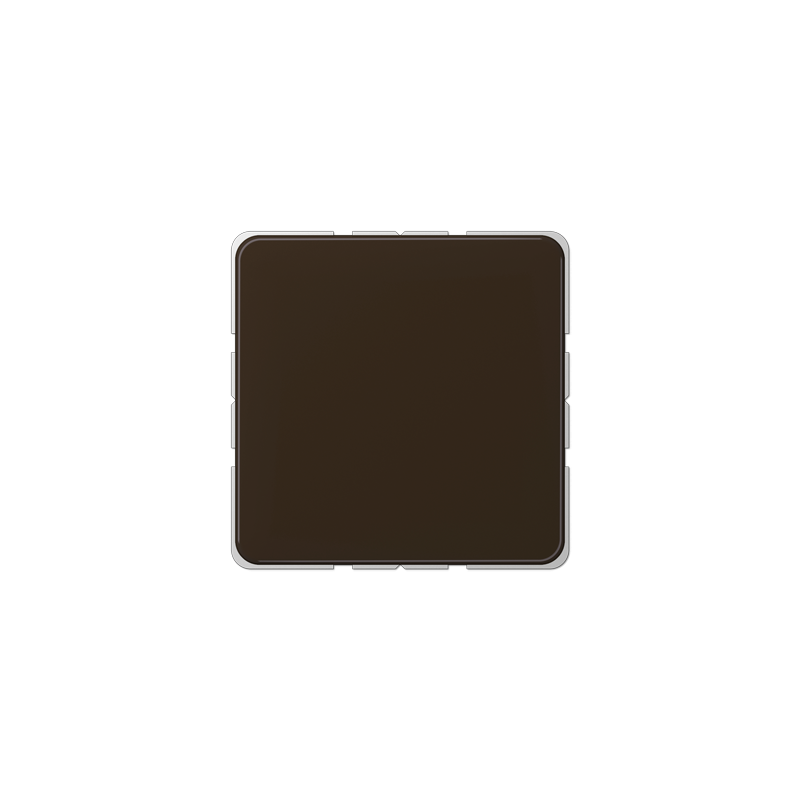 CD594-0 blank centre plate brown