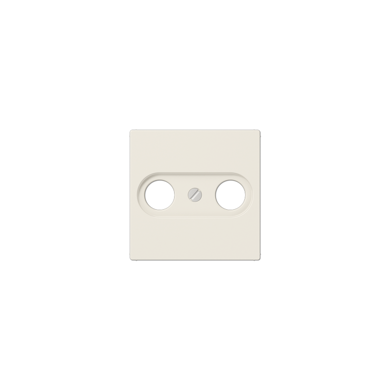 A561PLTV TV-FM center plate ivory