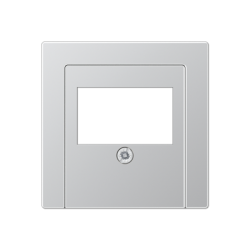 A569PLT loudspeaker / USB center plate Alu