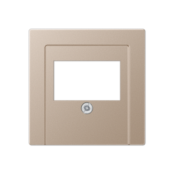 A569PLT loudspeaker / USB center plate champagne