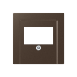 A569PLT loudspeaker / USB center plate mocha