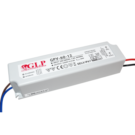 GPV-60 IP67 led toiteplokk 12V / 24V DC