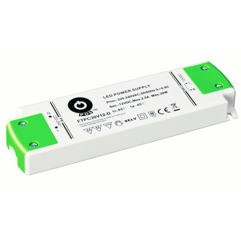 FTPC30V-D 30W Triac dimmable 12V / 24V DC