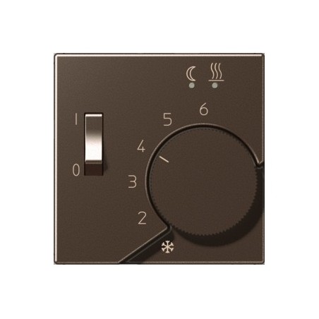 AFTR231PL floor heating thermostat cover (Eberle) mocha