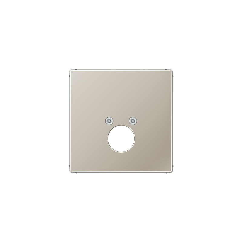ES2962-1 centre plate for loudspeaker socket Stainless steel