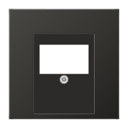 AL 2969T AN USB / speaker centre plate Anthracite