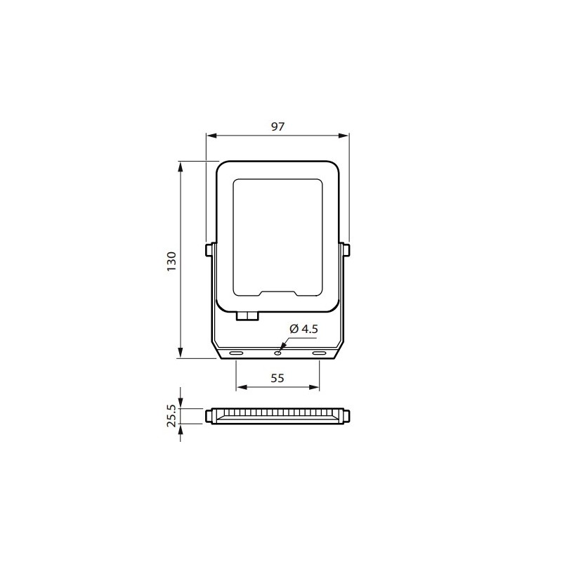 BVP164 LED 20W IP65 Ledinaire prožektor G3
