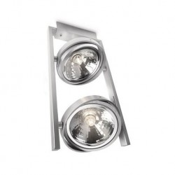 Futura 2x60W G9 alumiinium