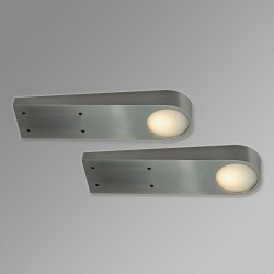 Oregano 2x40W G9 steel