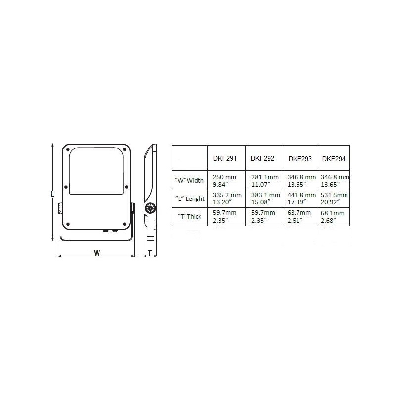 DKF 293 ODIN gen2 floodlight
